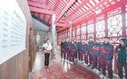 中國女足集訓(xùn)隊參觀葉挺舊址學(xué)習(xí)