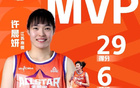 WCBA全明星賽：北區(qū)勝南區(qū)，許晨妍29+6獲MVP