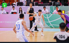 全運男籃資格賽上海大勝河北，張知垚戴昊共得41分。