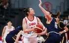 張子宇國家隊(duì)首戰(zhàn)18分7板，中國女籃大勝波黑46分。