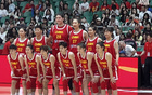 女籃濟南站，中國隊大勝波黑，張子宇16分雙殺對手。