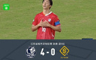 南通四連勝，李賢成破門，C羅式冥想慶祝。