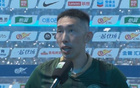 孫國(guó)文感謝大連球迷，賽程公平，萬人助威。