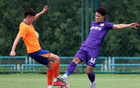 泰山一線隊勝B隊5-2，克雷桑雙響，陳蒲破門。