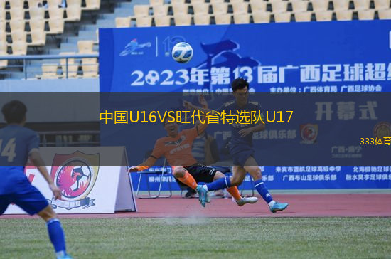 中國U16VS旺代省特選隊(duì)U17